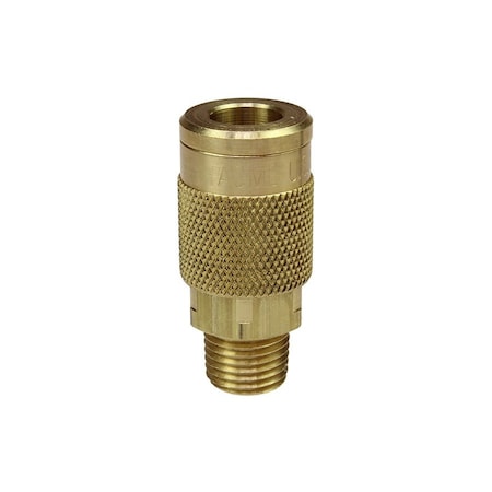 Coilhose Pneumatics COUPLER 1/4" MPT AMA900B4M